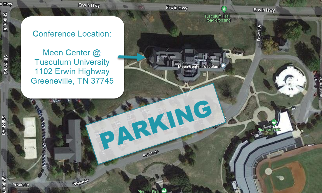 Map of TNGIC East Fall Forum meeting location